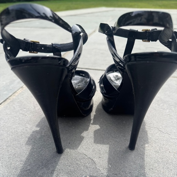 YSL TRIBUTE PATENT LEATHER HIGH HEEL - Picture 2 of 4
